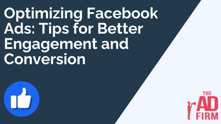 Optimizing Facebook Ads Tips for Better Engagement and Conversion.